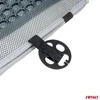 Amio Automobilio sėdynės kilimėlis su karoliukais 97 x 44 cm - pilka