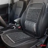Amio Automobilio sėdynės kilimėlis su karoliukais 98 x 49 cm - juoda