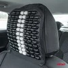 Amio Automobilio sėdynės kilimėlis su karoliukais 131 x 46 cm - juoda