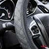 Amio Automobilio vairo užvalkalas 37-39 cm, natūrali oda, SWC-51-M
