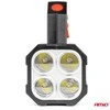 Amio LED darbo žibintas 4LED + COB 1200mAh