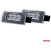 Amio LED numerio ženklo apšvietimas Smoked CLP13 HP Citroen, Peugeot