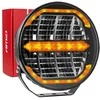 Amio LED tolimųjų šviesų žibintas su pozicinių šviesų funkcija 112W 12V 24V