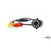 Amio Parkavimo pagalbos sistema TFT01 4,3" su HD-307-IR LED kamera, 4 juodi jutikliai GOLD 18 mm