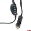 Amio Šildomas sėdynės kilimėlis 98 x 48 cm, 12V DC - juoda