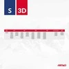 Amio Tekstilinės sniego grandinės 3D, S, 2 vnt.