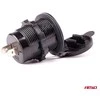 Amio Vandeniui atsparus telefono įkroviklis 2xUSB 12/24V MOD-05