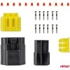 Atspari vandeniui 6 PIN jungtis – kištukas ir lizdas, 2,2 mm, AMIO-04349