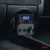 Automobilinis FM siųstuvas, 1×USB-A 1×USB-C 12V 24V AMIO-04647