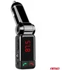 Automobilinis FM siųstuvas, 2×USB-A 12V 24V AMIO-04650