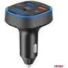 Automobilinis FM siųstuvas, 2×USB-A 12V 24V AMIO-04648