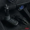 Automobilinis FM siųstuvas, 2×USB-A 1×USB-C Micro SD 12V 24V AMIO-04653