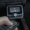 Automobilinis FM siųstuvas su pulteliu, 2×USB-A 12V 24V AMIO-04657