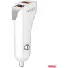 Automobilinis įkroviklis 2x USB-A 2.1A 12/24V AMiO-03874