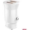 Automobilinis įkroviklis 2x USB-A 2.1A 12/24V AMiO-03872
