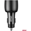 Automobilinis įkroviklis 2x USB-C + USB-A 12/24V 100W AMIO-04371