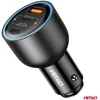 Automobilinis įkroviklis 2x USB-C + USB-A 12/24V 95W AMIO-04372