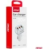 Automobilinis įkroviklis 3x USB-A 30W 12/24V AMiO-03889