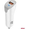 Automobilinis įkroviklis USB-A 2.1A 12/24V AMiO-03873