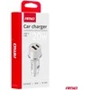 Automobilinis įkroviklis USB-A + USB-C 20W 12/24V AMiO-03878