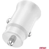 Automobilinis įkroviklis USB-A + USB-C 20W 12/24V AMiO-03877