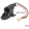 Automobilinis maitinimo lizdas su dangteliu 12/24V AMIO-04128