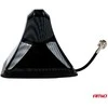 Automobilio antena „Shark Fin“ su anglies pluošto dangčiu AMIO-04158