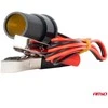 Automobilio maitinimo lizdo adapteris su krokodilo tipo gnybtais 12/24V 100 cm, AMIO-03804