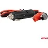Automobilio maitinimo lizdo adapteris su „krokodilo“ gnybtu 12/24V, 60 cm, AMIO-03802