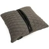 Automobilio pagalvė EVAtech 30x30 cm - juoda / juodos siūlės