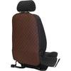 Automobilio sėdynės atlošo apsauga nuo vaikų EVAtech ECO 75x46 cm - ruda / rudos kraštai / rudos siūlės