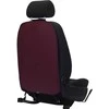 Automobilio sėdynės atlošo apsauga nuo vaikų EVAtech 68x46 cm - vyšninė / vyšniniai kraštai