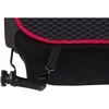 Automobilio sėdynės atlošo apsauga nuo vaikų EVAtech 68x46 cm - juoda / raudoni kraštai