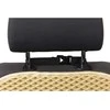 Automobilio sėdynės atlošo apsauga nuo vaikų EVAtech 68x46 cm - smėlio / smėlio kraštai