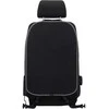 Automobilio sėdynės atlošo apsauga nuo vaikų EVAtech 68x46 cm - juoda / pilki kraštai
