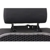 Automobilio sėdynės atlošo apsauga nuo vaikų EVAtech 68x46 cm - juoda / pilki kraštai