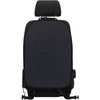 Automobilio sėdynės atlošo apsauga nuo vaikų EVAtech 68x46 cm - pilka / juodi kraštai
