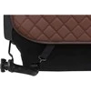 Automobilio sėdynės atlošo apsauga nuo vaikų EVAtech ECO 75x46 cm - ruda / rudos kraštai / rudos siūlės