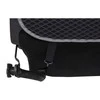 Automobilio sėdynės atlošo apsauga nuo vaikų EVAtech 68x46 cm - juoda / pilki kraštai