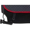 Automobilio sėdynės atlošo apsauga nuo vaikų EVAtech 68x46 cm - pilka / raudoni kraštai