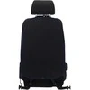 Automobilio sėdynės atlošo apsauga nuo vaikų EVAtech 68x46 cm - juoda / tamsiai mėlyni kraštai