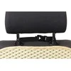 Automobilio sėdynės atlošo apsauga nuo vaikų EVAtech 68x46 cm - kreminė / kreminiai kraštai