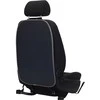 Automobilio sėdynės atlošo apsauga nuo vaikų EVAtech 68x46 cm - pilka / pilki kraštai