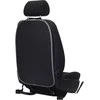 Automobilio sėdynės atlošo apsauga nuo vaikų EVAtech 68x46 cm - juoda / pilki kraštai