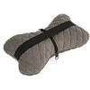 Automobilio sėdynės galvos atramos pagalvė EVAtech 27x16 cm - pilka / pilkos siūlės