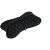 Automobilio sėdynės galvos atramos pagalvė EVAtech 27x16 cm - juoda / mėlynos siūlės