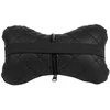 Automobilio sėdynės galvos atramos pagalvė EVAtech ECO 27x16 cm - juoda / juodos siūlės