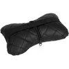 Automobilio sėdynės galvos atramos pagalvė EVAtech ECO 27x16 cm - juoda / juodos siūlės