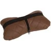 Automobilio sėdynės galvos atramos pagalvė EVAtech ECO 27x16 cm - ruda / rudos siūlės