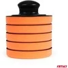 Automobilio vaško/poliravimo pagalvėlių rinkinys su rankena, 125 mm, 5 vnt., AMIO-02903